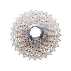 SHIMANO 4524667299721, Road ULTEGRA 6700" Cassette 10S x 12/30 Teeth Silver Unisex Adulto, Argento, L