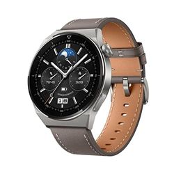 HUAWEI Watch GT 3 Pro 46mm Montres Connectées avec ECG,Suivi de la santé en continu, Jusqu'à 14 Jours d'autonomie, Charge sans Fil,/GPS/Bluetooth 5.2/Charge sans Fil/Compatible avec iOS et Android