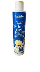 Jean & Len Shampoo Moisture - Aloe Vera & Basil for Very Dry Hair - Protects Against Moisture Loss - 300 ml - Pack of 1