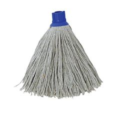MSV V100115 Frange, in Cotone, Fibre e polietilene, Colore: Ecru/Blu, 220 g