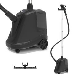 STEAMONE - Plancha de vapor vertical 2000W, 40g/minc- Calidad profesional - Gran depósito de 3,5 l - Accesorios incluidos - Cable de 2,5 m - Empresa francesa - T2000B