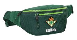 Safta Real Betis BALOMPIÉ – Sac Banane avec Poche extérieure, idéal pour Les Jeunes et Les Enfants de différents âges, Confortable et Polyvalent, qualité et résistance, 23 x 9 x 12 cm, Vert, Vert,