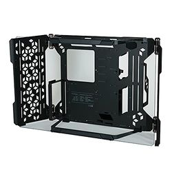 Cooler Master MasterFrame 700 Case per PC Open Air con Modalità Banco di Prova, Cerniere a Frizione Variabile, Massima Compatibilità Hardware, Vetro Temperato Panoramico e Supporto VESA Integrato