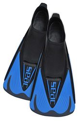 SEAC Speed-S, Pinne Corte da Nuoto per Allenamento in Piscina e in Mare, Blu, 40/41