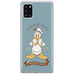 ERT GROUP etui na telefon Samsung A31, case oryginalny i oficjalnie licencjonowany przez Disney, wzór Donald 004, optymalnie dopasowane, plecki z TPU