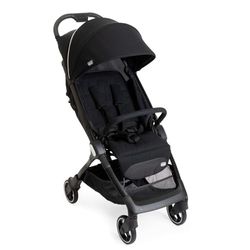 Chicco We Lätt och kompakt barnvagn från 0 månader till 22 kg, liggande barnvagn, enkel enhandsstängning, parasollhuva och regnskydd, svart