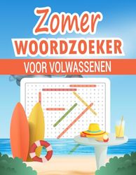 Zomer Woordzoeker voor Volwassenen.
