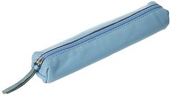 Clairefontaine 410151C Etui Slim, van lamsleer, 19,5 x 2,5 x 4 cm, 1 stuk, blauw