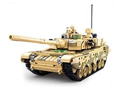 Sluban - Model Bricks-99A Main Battle Tank 2In 1 893 szt., M38-B0790, Wielokolorowy