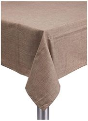 CALITEX Toalha de mesa, poliéster, cinzento escuro, 350 x 150 cm