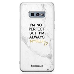 ERT GROUP mobiltelefonfodral för Samsung S10e originalt och officiellt licensierat Babaco mönster Positive vibes 005 optimalt anpassad till formen på mobiltelefonen, fodral tillverkad av TPU-plast