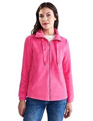 Street One Fleecejack voor dames, berry roze, 42