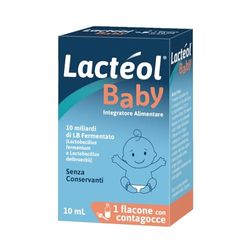 Bruschettini Lacteol babyfles met pipet, 10 ml