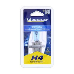 Michelin 8744 Lampada Auto, Blue Light, 1 H4, 12 V, 60/55 W