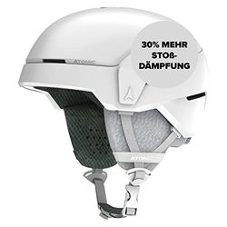 Atomic, Casco da Sci All Mountain, Unisex, Count, Taglia L (59-63 cm), Bianco (White Heather), AN5005940L