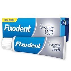 Fixodent Original et Antibactérien Crème Adhésive Pour Prothèses Dentaires 47g