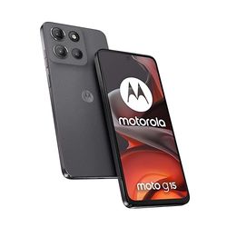 Motorola moto g15 8/512GB, Doppia fotocamera 50+5MP + sensore antisfarfallio, Display 6.72" FHD+ 60Hz, batteria 5200mAh, MediaTek Helio G81, Android 15, Gravity Grey