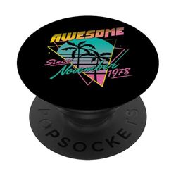 Awesome Since November 1978 PopSockets PopGrip Adhesivo