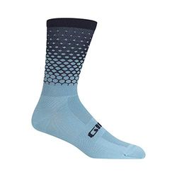 GIRO Chaussettes Iceberg/MIDNIG Taille Haute COMP 43-45 L Unisex-Adult, Noir, L
