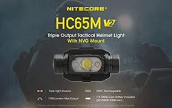 Nitecore HC 65M V2 Lampe Frontale Adulte Unisexe, Noir, Compact