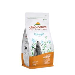 Almo Nature Holistic Functional Urinary Help - Cibo Secco per gatti adulti al Pollo - 400g