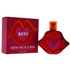 Agatha Ruiz de la Prada Perfumes - Beso, Eau de Toilette for Women - Long Lasting - Playful, Charming and Modern Fragance - Citrus, Floral, Apple and Jasmine Notes - Ideal for Day Wear - 50 ml