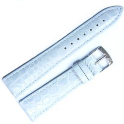 Morellato Leren armband voor dameshorloge LIVERPOOL lichtblauw 14mm A01D0751376068CR14, Blau, riem