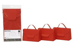 Parati Box 171 – 17 Handbag, Set da 3 pezzi con Rubino