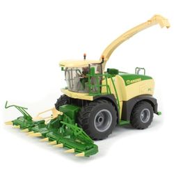 siku 4066 – Broyeur de maïs Krone BiG X 580, 1:32, Métal/Plastique, Vert/Jaune, Eléments mobiles
