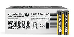 LR03 40 PAK (20 x 2) everActive Industrial Alkaline