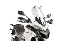 Puig 7624W Touring Windshield with Visor Clear