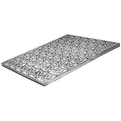 Ibili Bases para Fondant 30X40 CM, Stainless Steel, Plateado, 30 x 40 x 6 cm