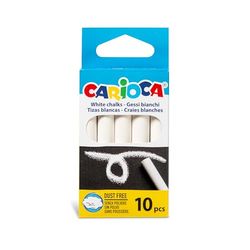 Carioca Craies Standard Blanches - 10 Pcs