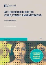 Atti giudiziari di diritto civile, penale e amministrsativo