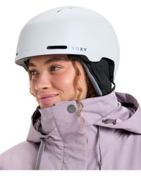 Roxy Kashmir Sport Helmet Femme, Whisper White, M