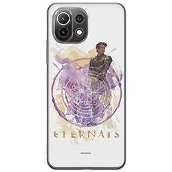 ERT GROUP mobiltelefonfodral för Xiaomi 11 LITE 4G/5G originalt och officiellt licensierat Marvel mönster Eternals 012, fodral tillverkad av TPU-plast