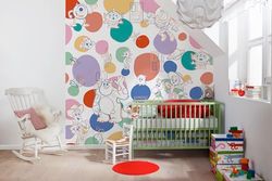 Komar Pixar Memories - Papel pintado fotográfico para habitación infantil (250 x 250 cm), diseño de Pixar Memories