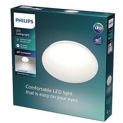 Philips, plafonnier LED CL200, rond, 17W, blanc froid 4000K