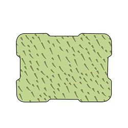 Bonamaison, Digital Printed Mouse Pad, Non-Slip Base, for Office and Home, Size: 22 x 18 cm