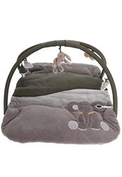 Sterntaler Baby Unisex speelboog baby speelboog hoekig olifant Eddy - speelmat baby, babyspeelgoed, speelgoed - grijs