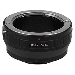 Fotodiox Lens Mount Adapter, Contax/Yashica (CY) Lens to Fujifilm X-Series Mirrorless Cameras Such as X-Pro1, X-E1, and X-M1