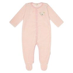 Steiff Unisex baby basic småbarn pyjamas, Silverrosa, 50 cm