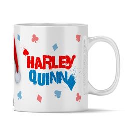 ERT GROUP Origineel en officieel gelicentieerd door DC keramische mok, patroon Harley Quinn 007, koffie- en theemok, mok, 330ml