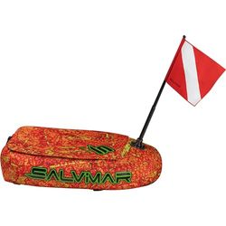 SALVIMAR Barchetta Boa, Planche Adulte Unisexe, Orange, Vert Acide Fluo Haute visibilité, Taille Unique