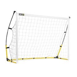 SKLZ Quickster But de Football Portable, Matériel d'entraînement de Football, Blanc Jaune, 1,83m x 1,22m