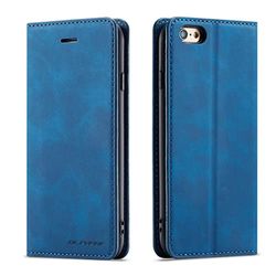 QLTYPRI Funda para iPhone 6 iPhone 6S, Funda de Piel sintética, Parachoques de TPU con Tarjetero, función Atril, absorción magnética Oculta, Funda Tipo Cartera para iPhone 6 iPhone 6S,