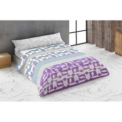 Hosteline Beddengoedset Tripoli, malve, voor bedden van 135 cm breed, 2-delig