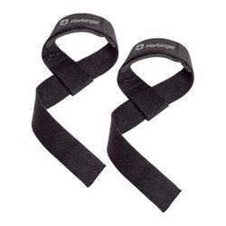 Harbinger 15340, Padded Cotton Lifting Straps Unisex – Adulto, Black, Taglia Unica