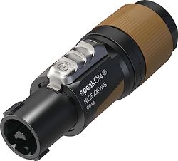 NEUTRIK - Connecteur - Fiche speakon 2 contacts, série FXX taille S, IEC 61984