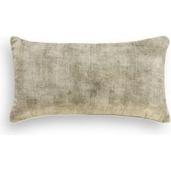 ECOMMERC3 | Federa per cuscino 30 x 50 cm, con rivestimento antimacchia, colore visone, protezione ideale contro gli schizzi e facile da pulire